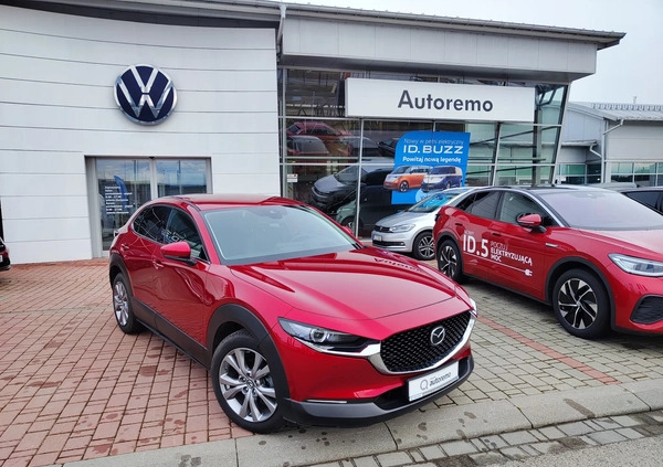 Mazda CX-30 cena 126000 przebieg: 17636, rok produkcji 2022 z Mieroszów małe 191